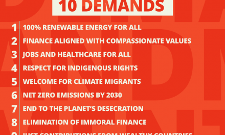 Sacred People, Sacred Earth: A Year of Climate Action