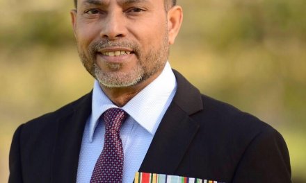 Recognition for Ibrahim Latheef with Police Medal
