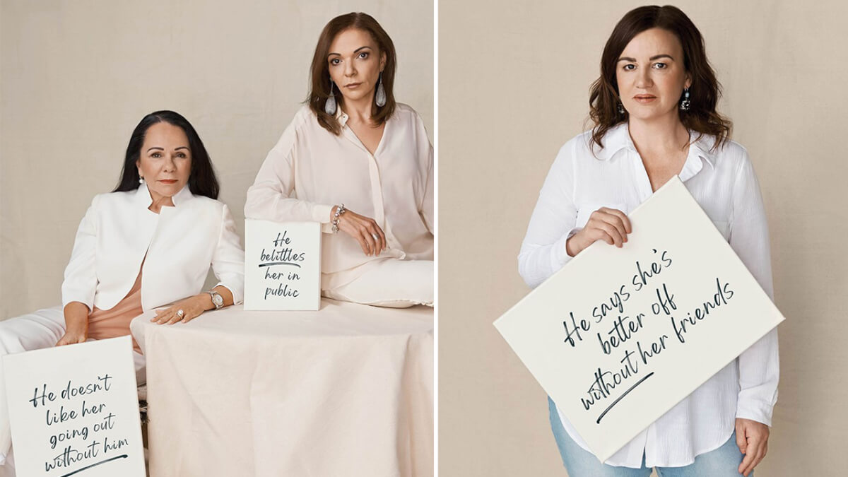 Leading Australians join marie claire in rally to prevent violence against women