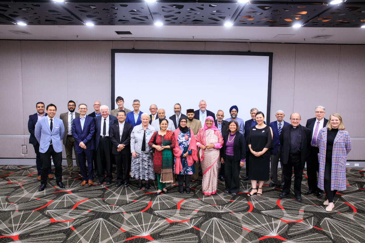 Interfaith guests join Muslims at Iftar and in Prayer