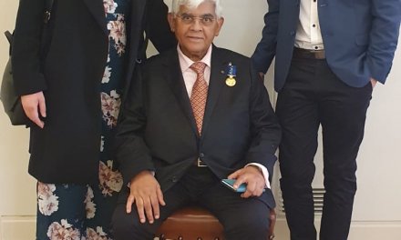 OAM investiture ceremony for Uncle Hashim