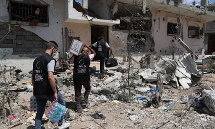 MAA relief work in Palestine