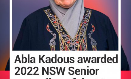 Abla Kadous: NSW Senior Australian of the Year 2022