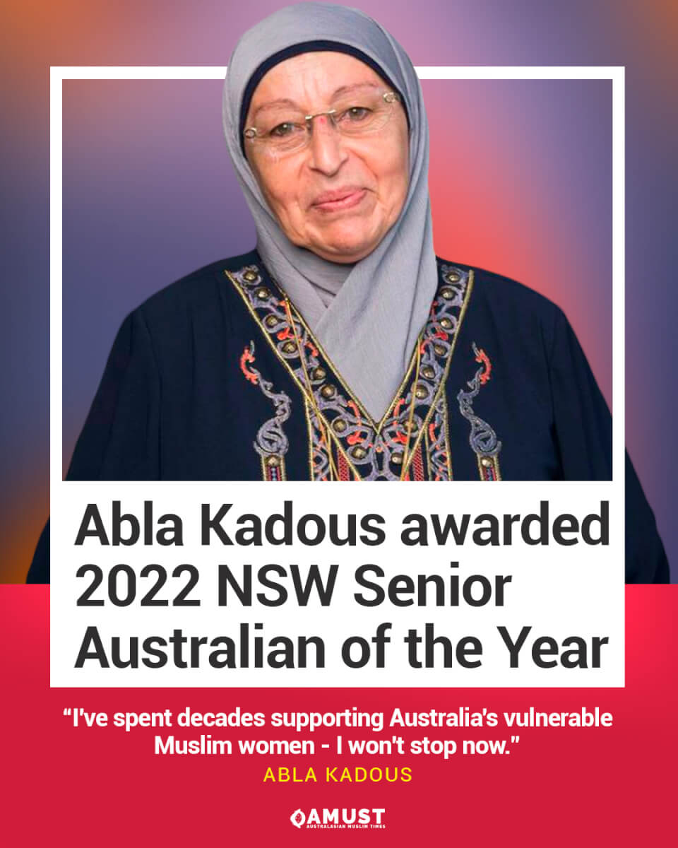 Abla Kadous: NSW Senior Australian of the Year 2022
