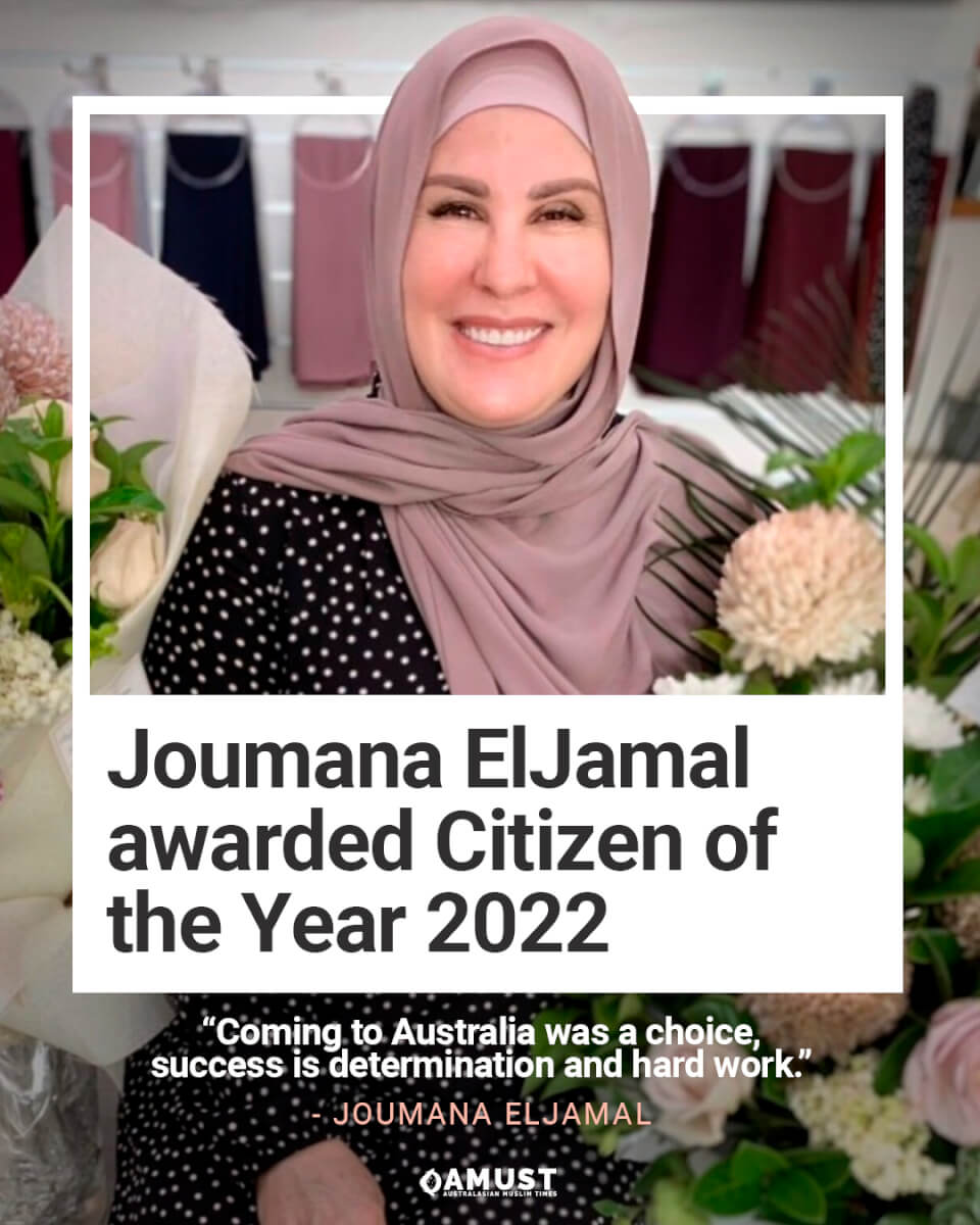 Joumana Eljamal awarded Citizen of the Year 2022