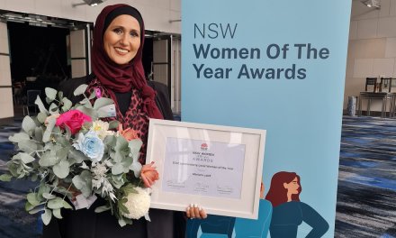 Mariam wins NSW Local Woman of the Year 2022 award