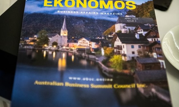 Launch of  EKONOMOS in Sydney