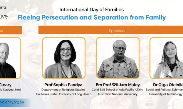 International Day of Families: Fleeing persecution, and separation from family