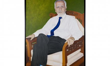 Portrait of Dr Jamal Rifi wins art prize