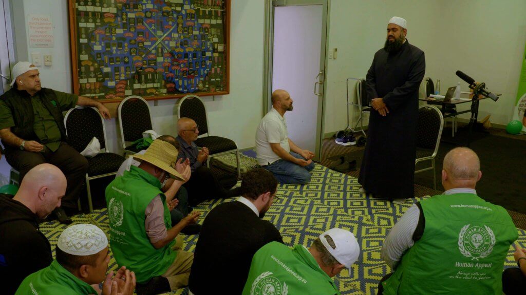 Friday prayer at Mullumbimby