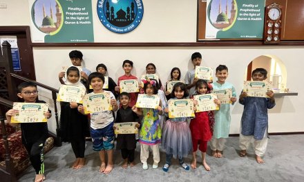 Children recognised with Islamic learning certificates