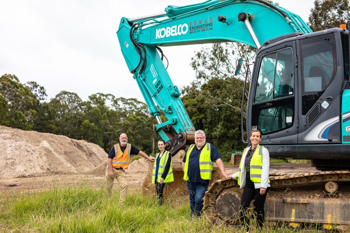 Construction commences at Macarthur Memorial Park in Varroville