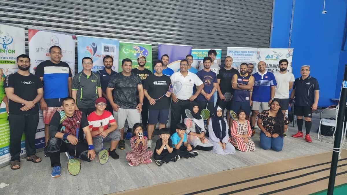 Campbelltown multicultural badminton tournament 2022