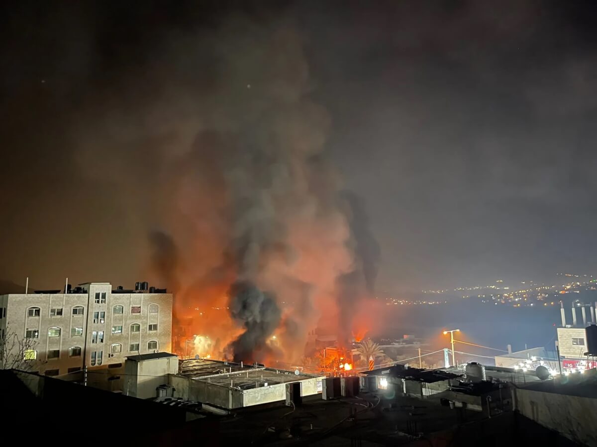 Israeli settler terror in Palestine