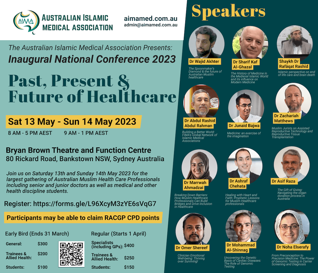 AIMA’s upcoming National Conference: Connecting Muslim healthcare professionals across Australia