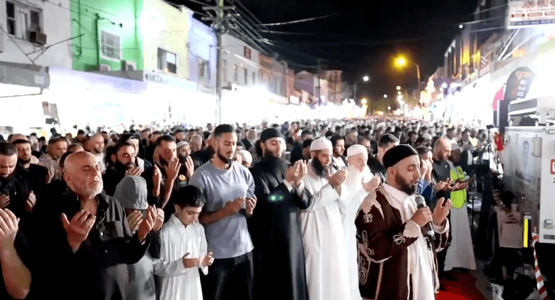 Open-air Taraweeh prayers in Lakemba: A historical moment