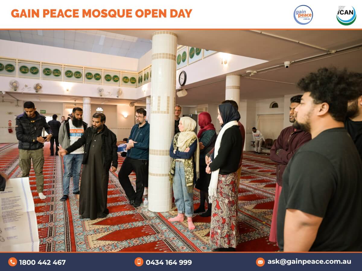 Gainpeace Australia convenes Mosque Open Day