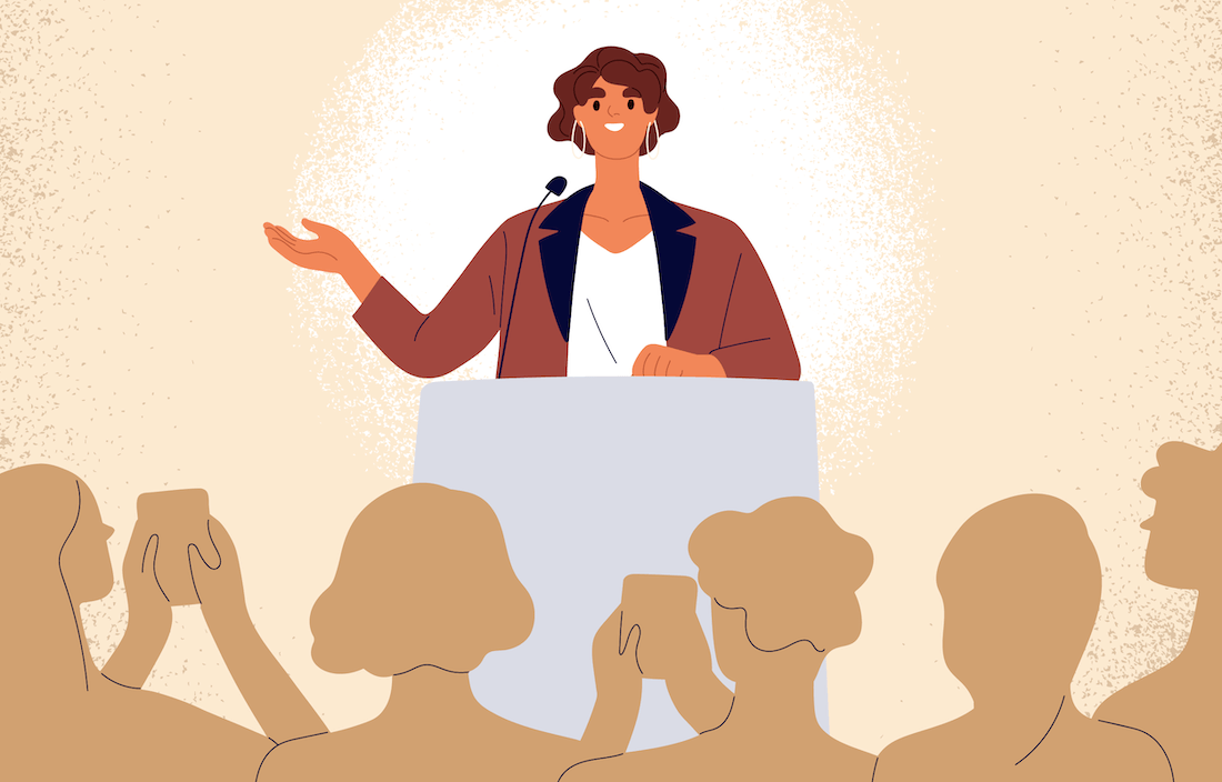 A mother and daughter’s journey into public speaking