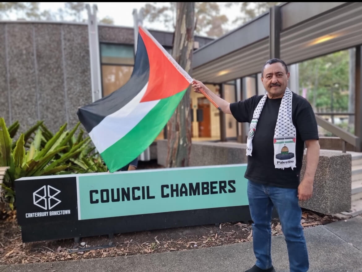 Council in Australia flies Palestinian flag in support of Gaza