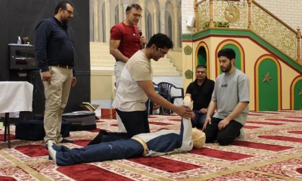 AIMA hosts national Lifesavers program with free CPR training at mosques