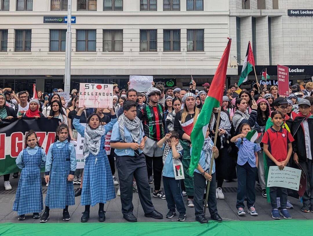 Students take a stand: Aussie students walked out of school for Palestine