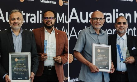 AIMA shines at Albert Park with recognition at Muslim Awards