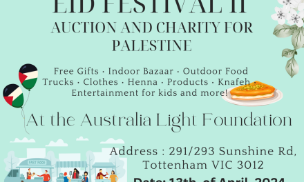 The Multicultural Eid Festival: Showcasing solidarity for Palestine.
