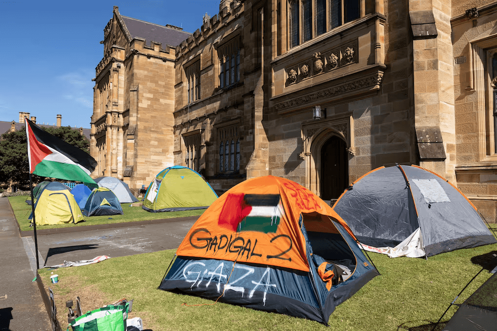 Gaza propelled campus rumpus