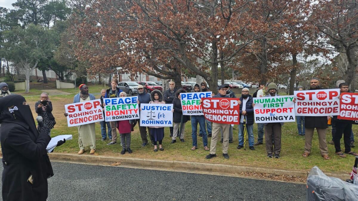 Rally for Rohingya: Marking seven years of genocide