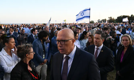 Peter Dutton inflames debate around visas for Palestinians fleeing Gaza