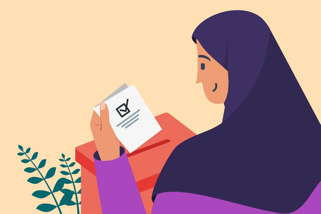 Muslim candidates at council elections