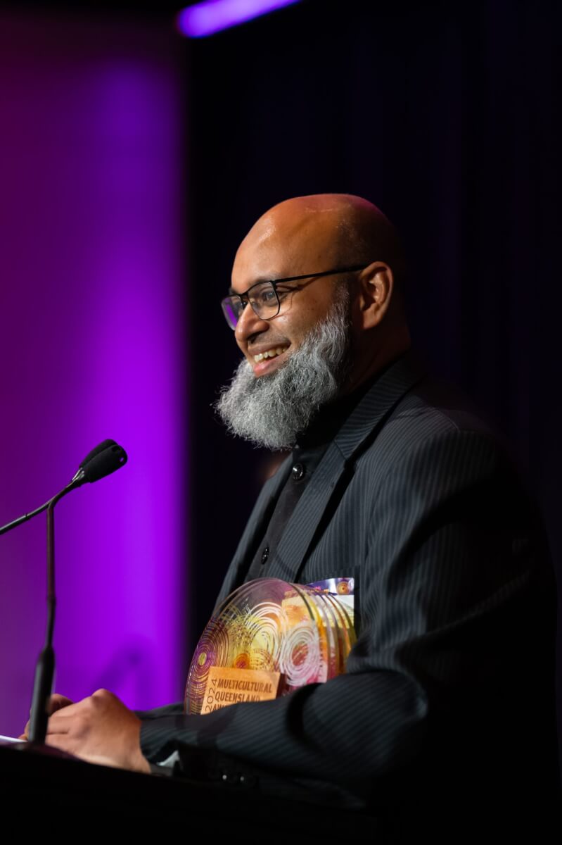 Zakaria Amin recognised as Multicultural Sector Outstanding Achiever