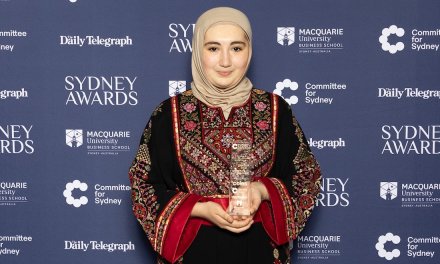 ‘Palestinian resilience is part of my DNA’: Khadijah Habbouche wins People’s Choice at Sydney Awards