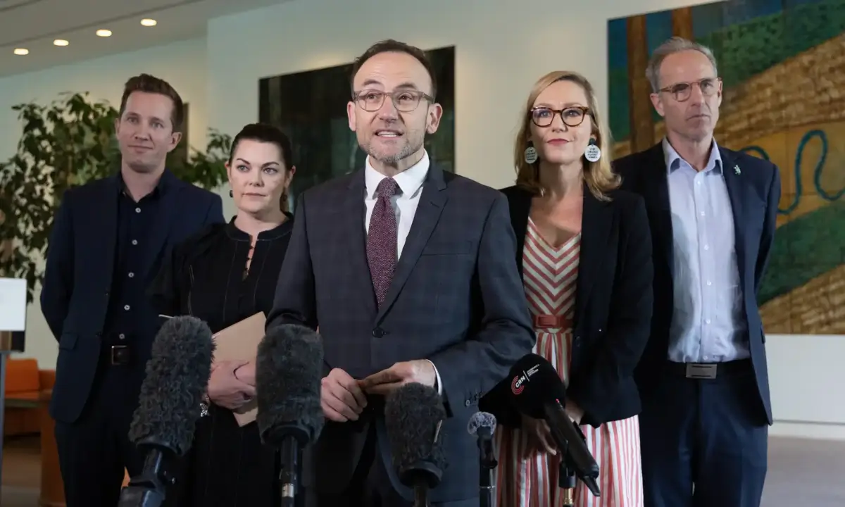Greens under fire after supporting defence industry boost without genocide safeguards