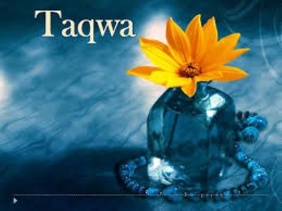 Aim of fasting: Attainment of Taqwa