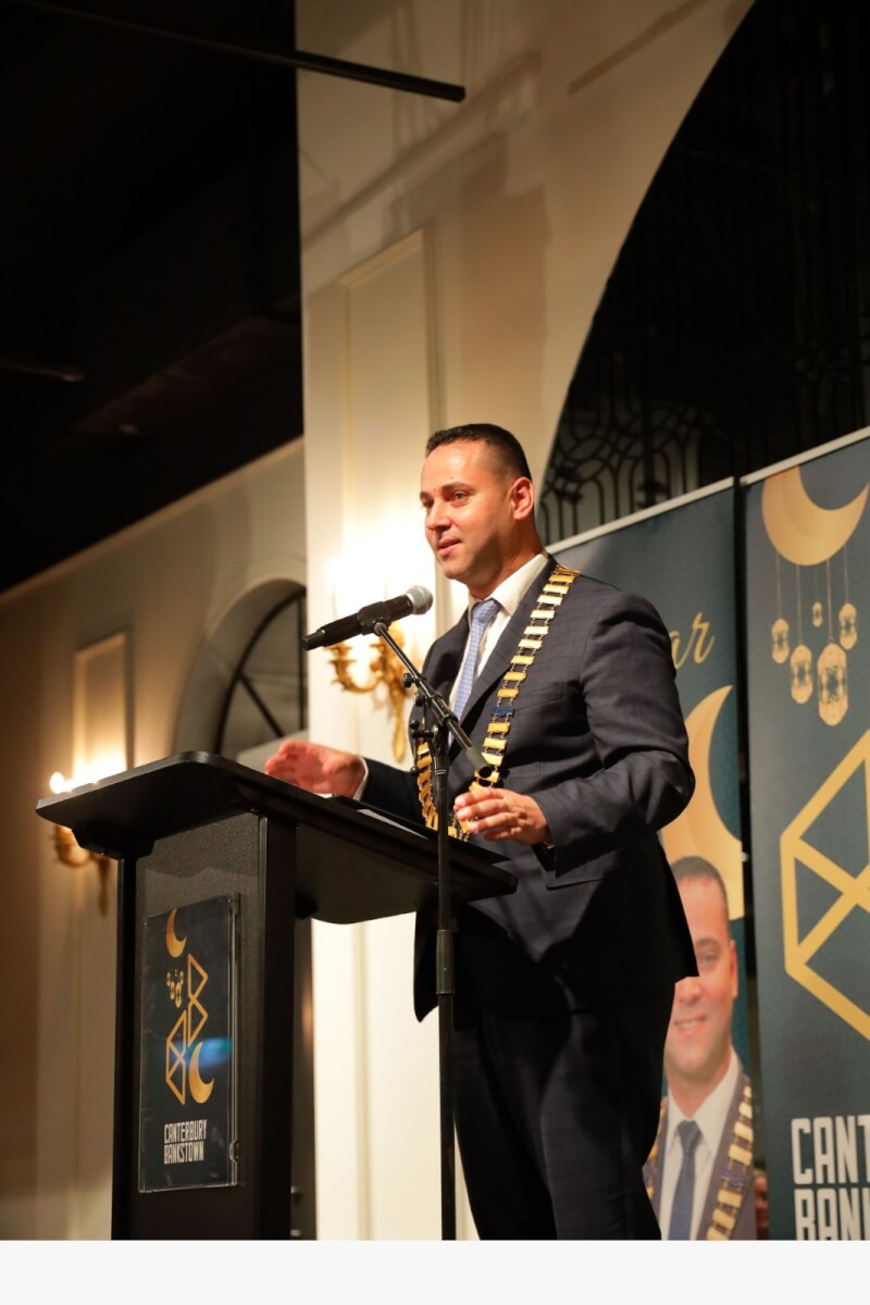Mayor Bilal El-Hayek calls out rising Islamophobia in powerful Iftar speech