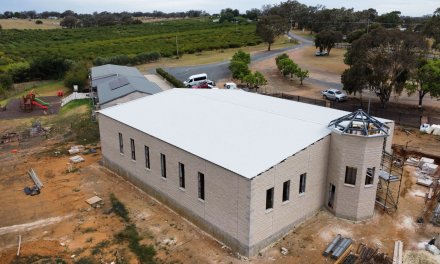 Young Mosque: historic build nears completion, in record time