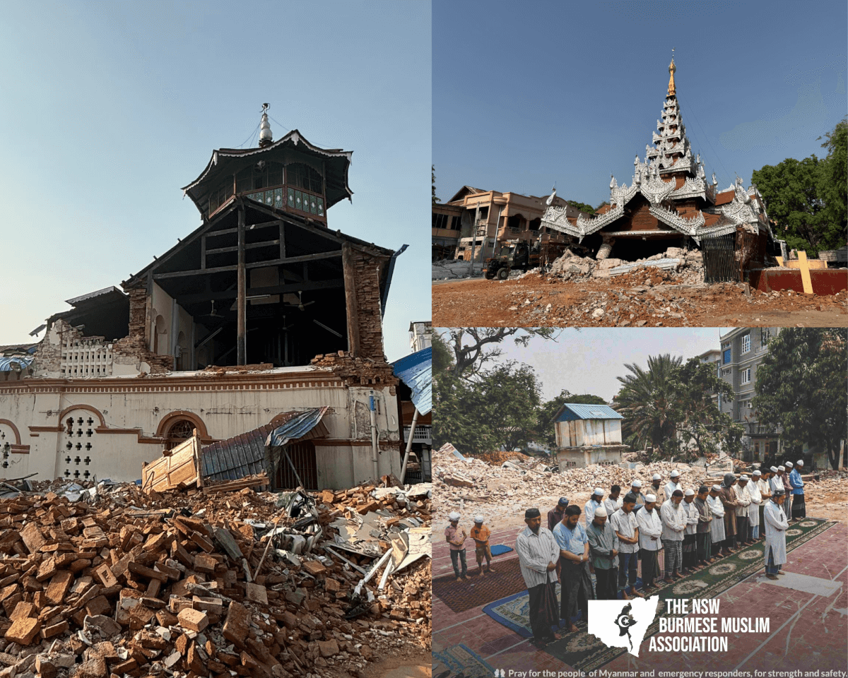 After the quake: Myanmar’s Muslims face ruins and hope