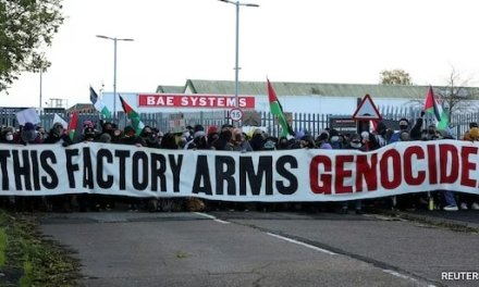 Complicity into genocide: Marles meets BAE Systems chief