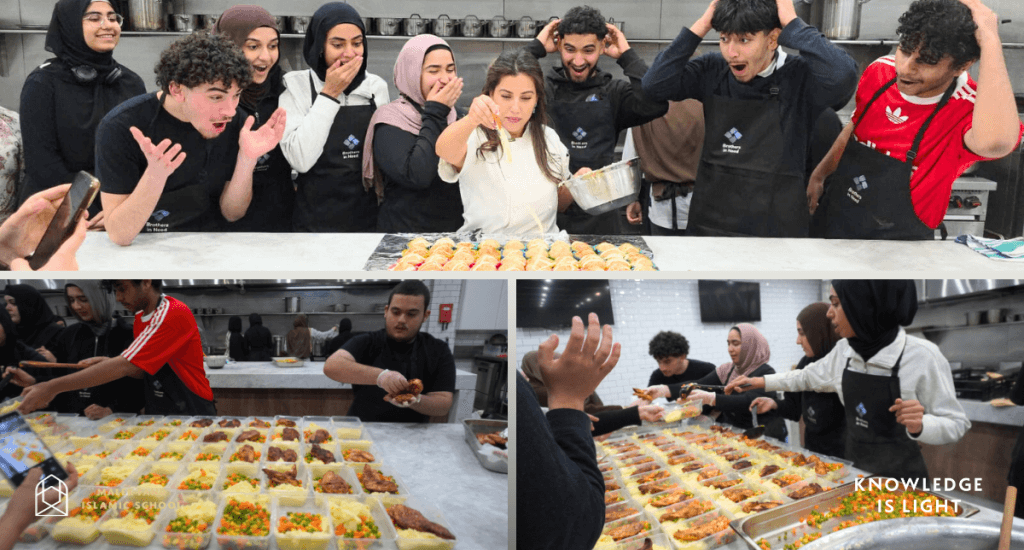 MFIS Year 12 learners with Chef Mina at The Culinary School, Punchbowl.