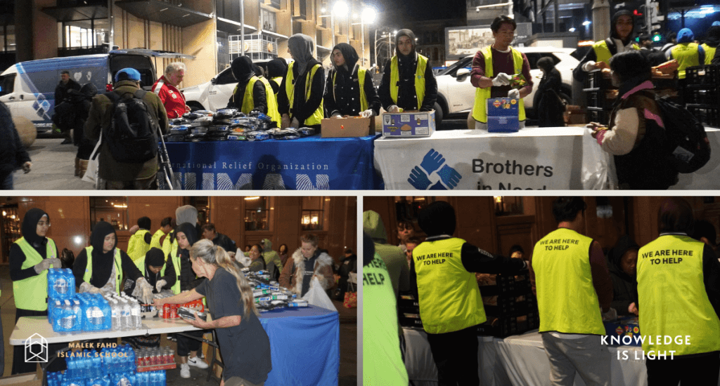 MFIS Learners Distribute Meals in the Heart of the City