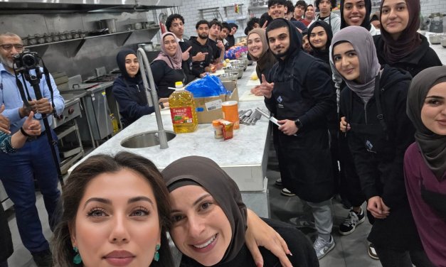 Young hearts, warm meals: MFIS students cook for the homeless