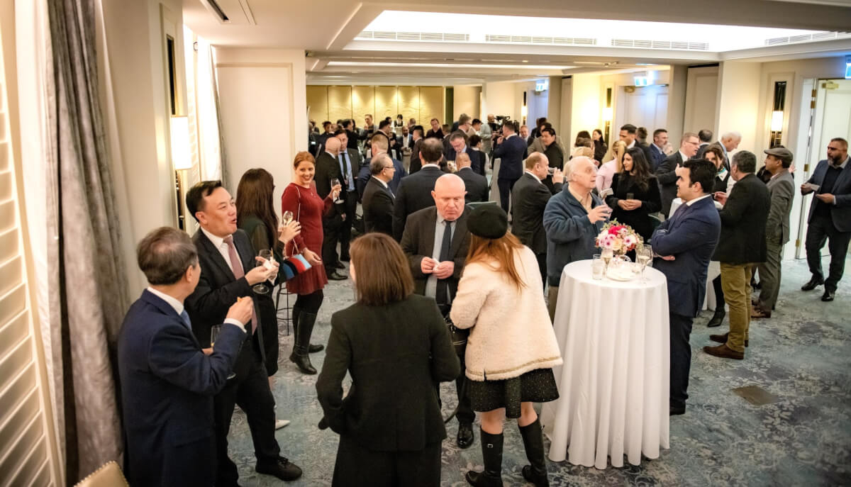 Connect & Cheers: An Evening of Business and Diplomacy