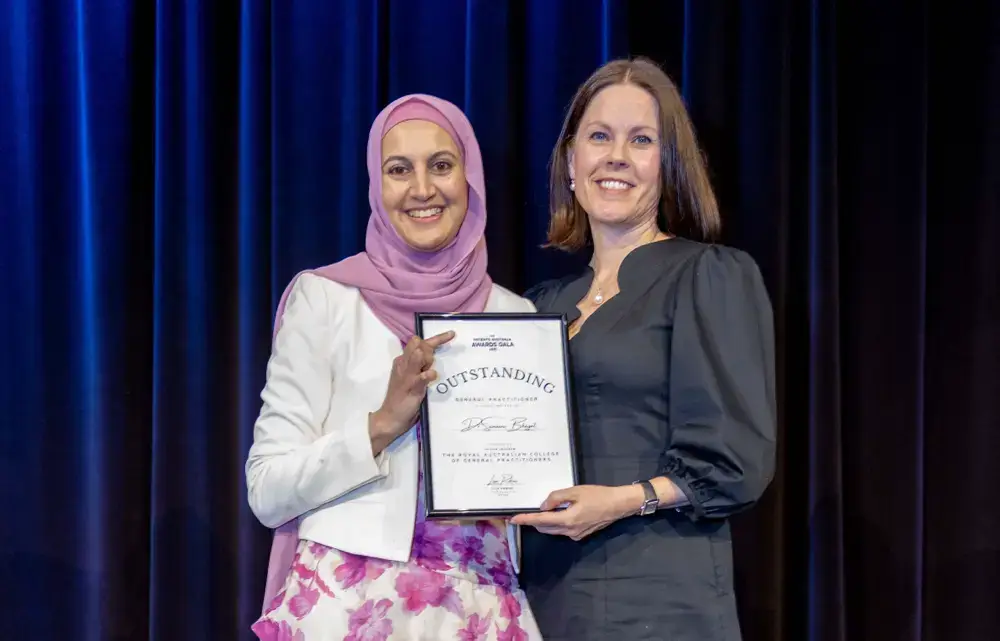 Dr Sameera Bhayat receives Outstanding General Practitioner Award