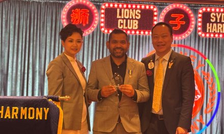 Dr Sayed Ahmed recognised at Lions Club awards