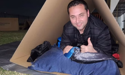 Standing together in the cold: Supporting our homeless community