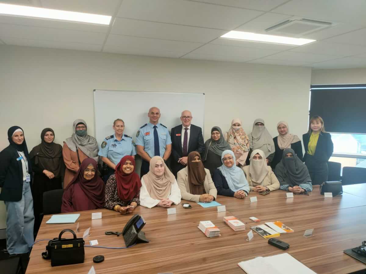 Reporting Islamophobia:  Police meeting with iCAN Sisters