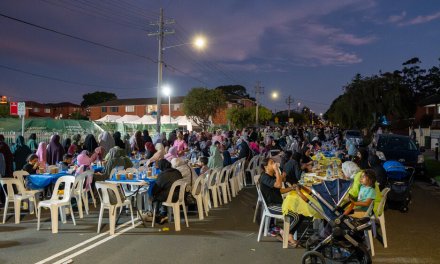 Second annual Grand Community Iftar at Lakemba Mosque