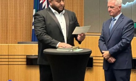 Hady Saleh sworn in as Canterbury-Bankstown’s youngest councillor