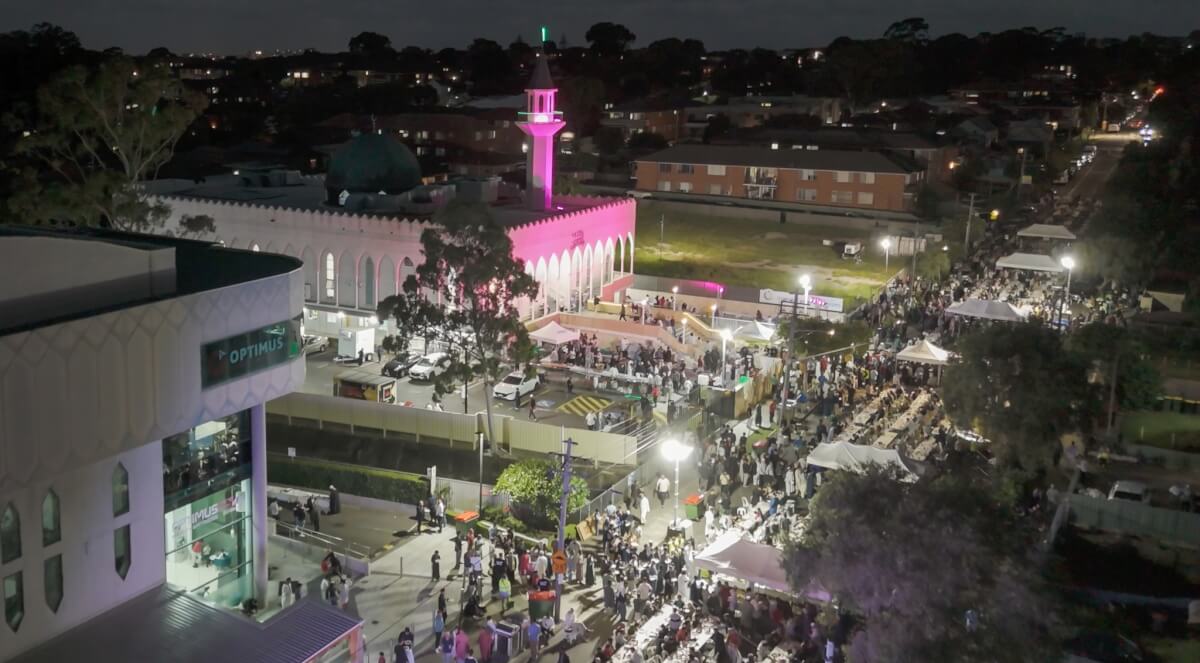 Ramadan spirit shines at Lakemba Mosque’s open air Iftar